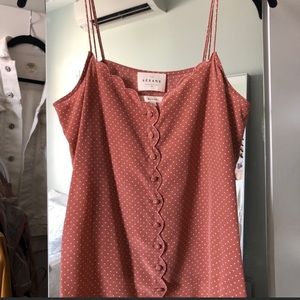 Sezane silk top
